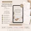 Minimalist Productivity Planner – 3 Month Access