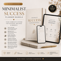 Minimalist Success Planner Bundle – 12 Month Access
