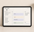 Minimalist 3-Month Digital Planner (Quarterly 2026)